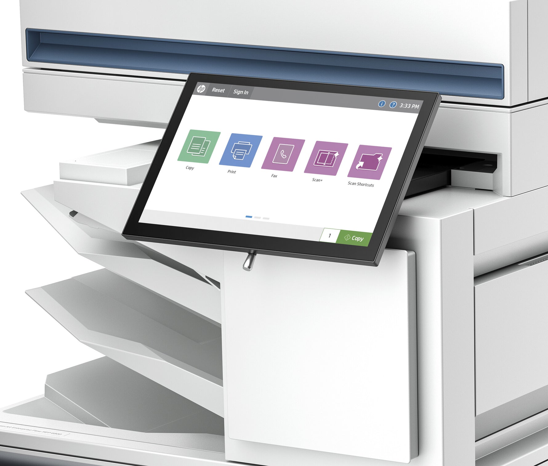 HP LaserJet Color Enterprise Flow MFP 6800zfsw printer