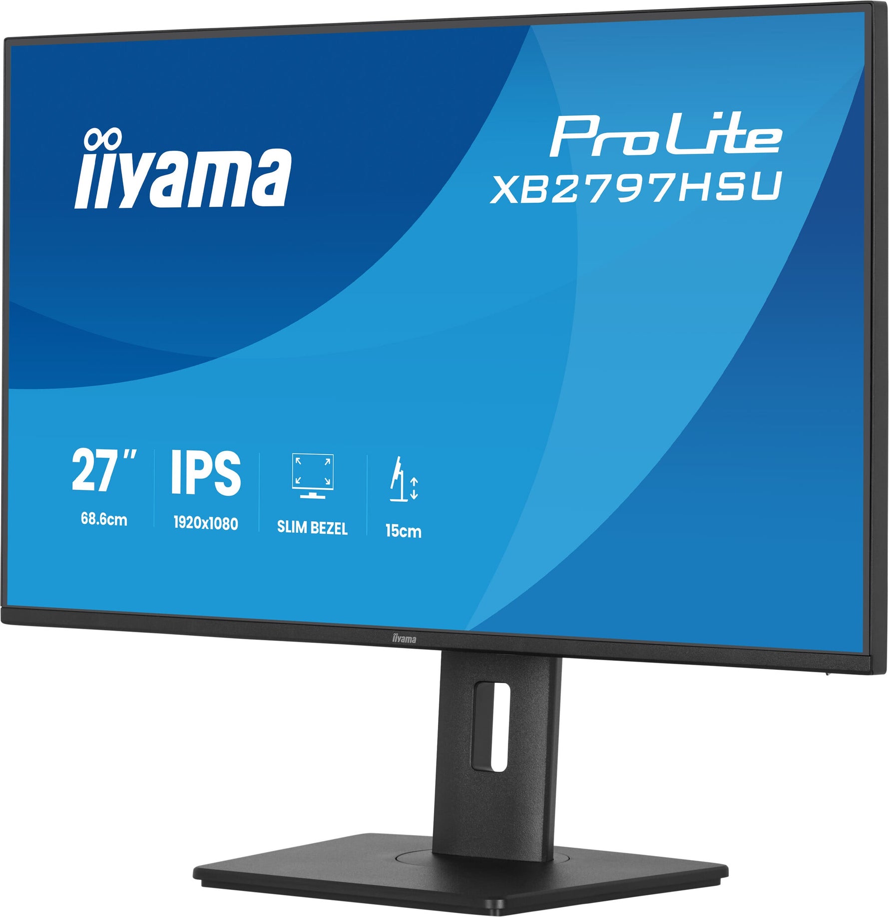 iiyama ProLite XB2797HSU-B1 computer monitor 68,6 cm (27") 1920 x 1080 Pixels Full HD LED Zwart