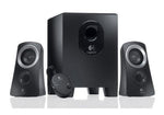 Logitech Z313 Speakerset [2.1 CH, 25 W, 48 - 20000Hz, 2-way, 2x satellite, 1x subwoofer, Black]