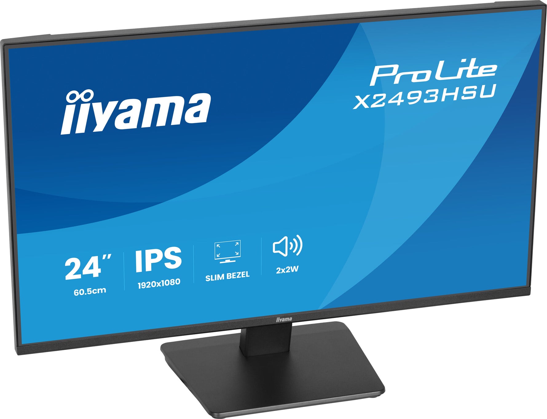 iiyama ProLite X2493HSU-B1 computer monitor 60,5 cm (23.8") 1920 x 1080 Pixels Full HD LED Zwart