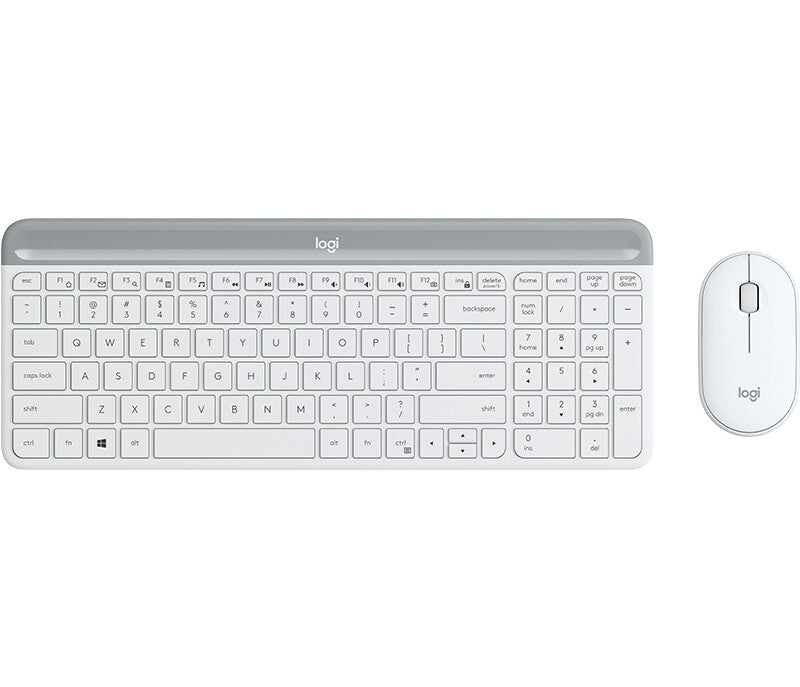 Logitech Slim Keyboard+Mouse Combo MK470 WHITE