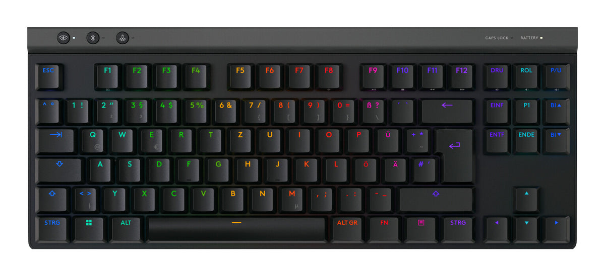 LOGITECH G515 LIGHTSPEED TKL Wireless Gaming Keyboard Black (CZ)