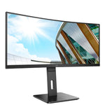 AOC P2 CU34P2A computer monitor 86,4 cm (34") 3440 x 1440 Pixels Quad HD LED Zwart