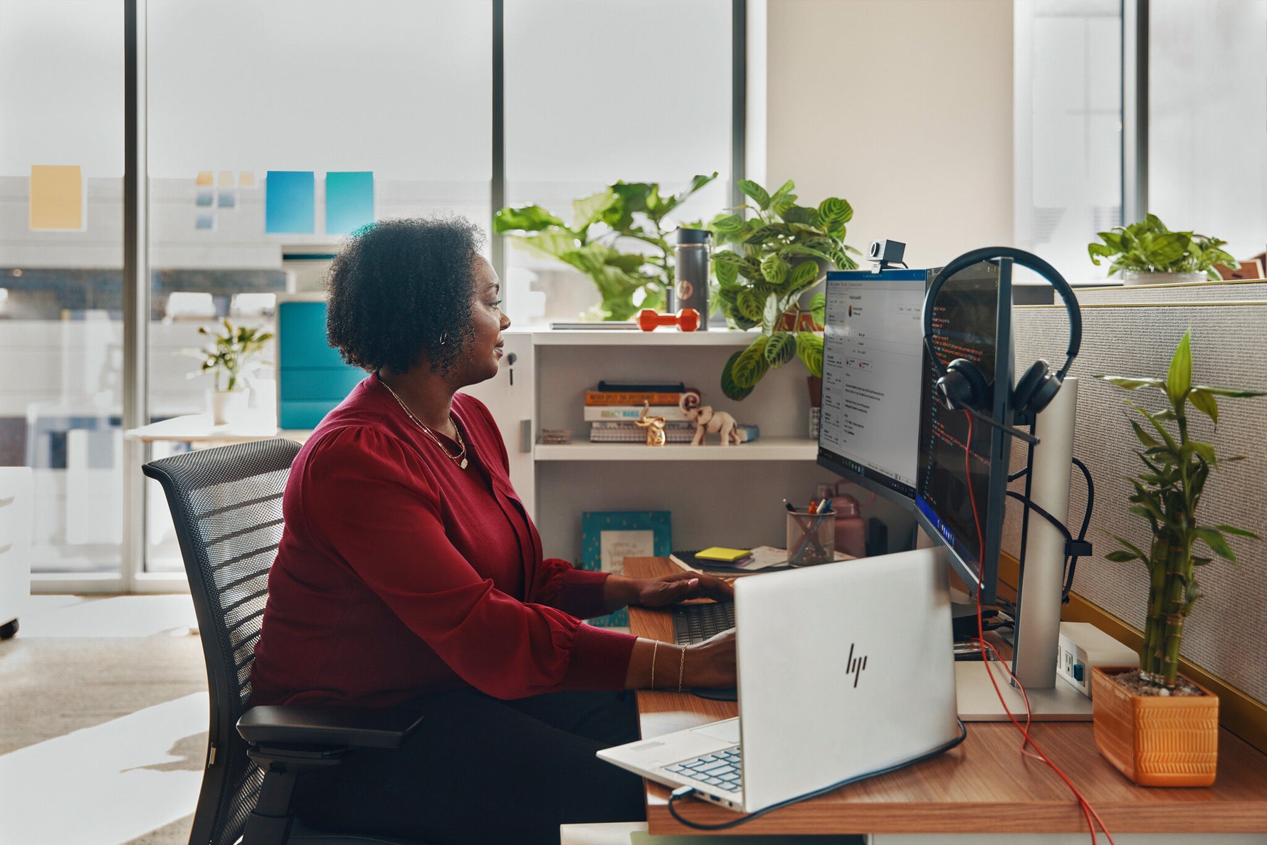 HP Poly Blackwire 3320 Stereo Microsoft Teams Certified USB-C Headset + USB-C/A adapter