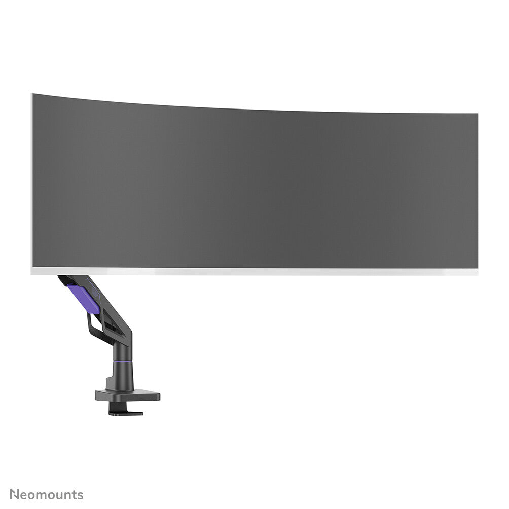 Neomounts DS70-256BL1 Gaming monitorarm 24-57" - gasveer - Topfix - 180°-stop