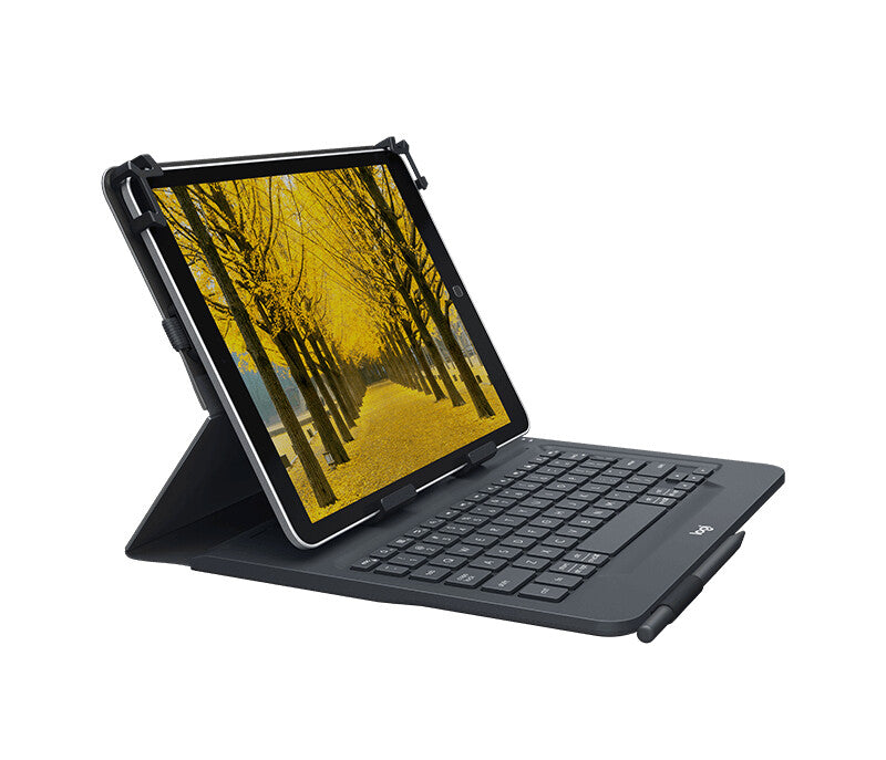 LOGITECH Universal Folio with integrated keyboard for 23 - 25,5cm / 9-10 inch tablets (CH)