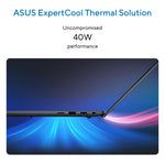 ASUS ExpertBook B5 B5605CCA-MB0842X Intel Core Ultra 7 255H Laptop 40,6 cm (16") WUXGA 32 GB DDR5-SDRAM 1 TB SSD Wi-Fi 7 (802.11be) Windows 11 Pro Grijs QWERTY US International
