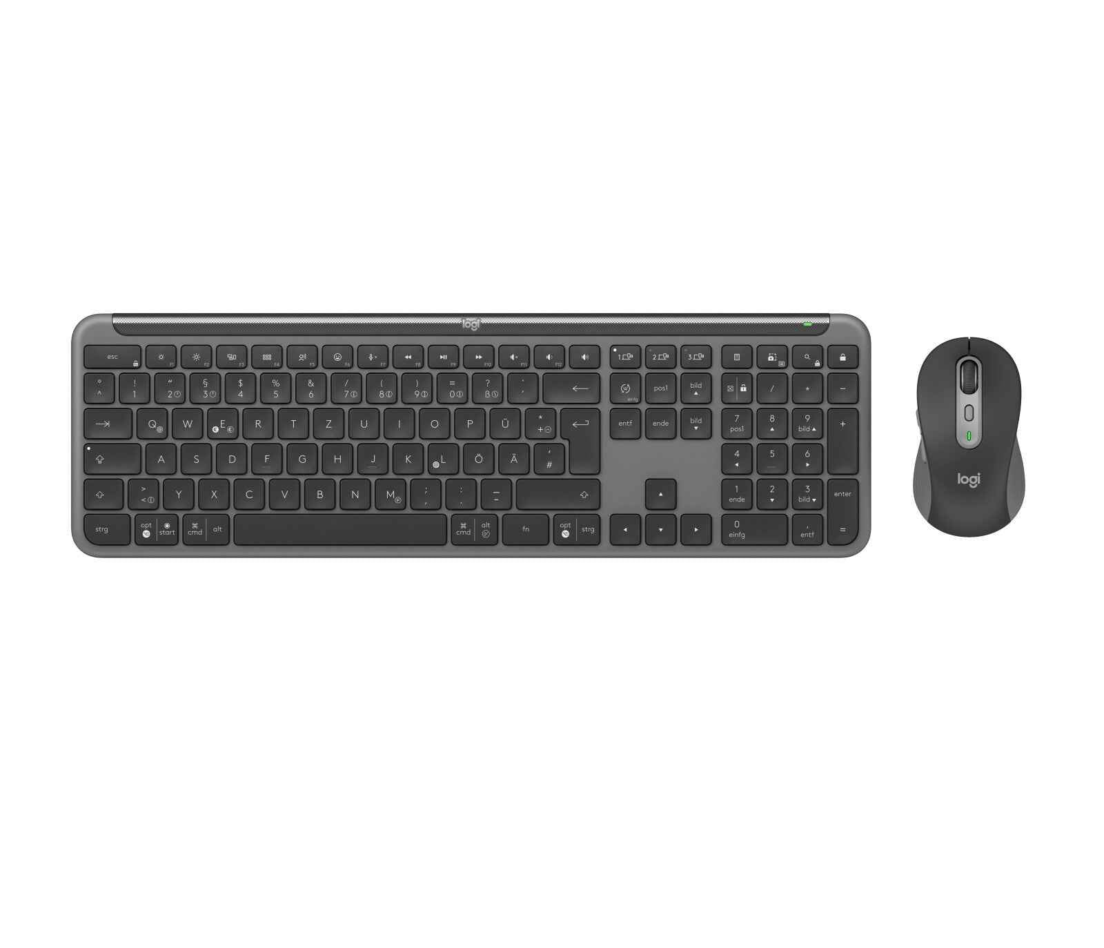 LOGITECH Signature Slim Combo MK950 - Graphite - CENTRAL-419 (DE)