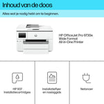 HP OfficeJet Pro 9730e Draadloos All-in-One Kleur Printer, Instant Ink; Dubbelzijdig printen