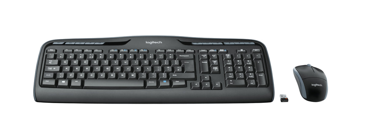 LOGITECH MK330 Wireless Combo 2.4GHZ Black Central (DE)