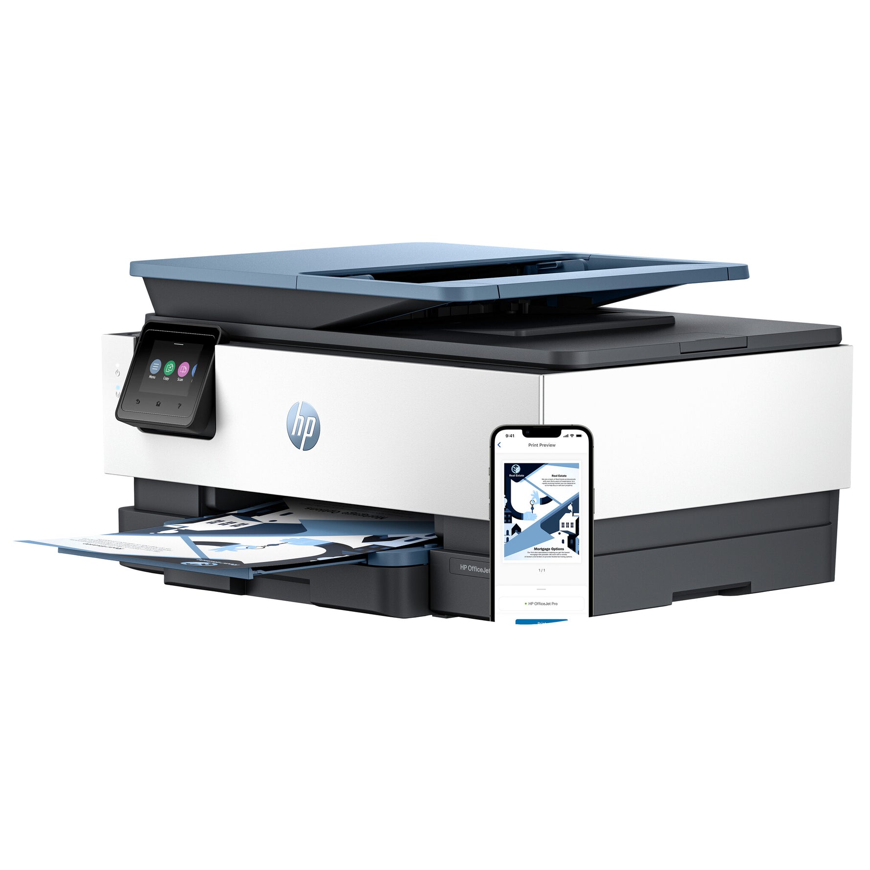 HP OfficeJet Pro 8125e Draadloos All-in-One Kleur Printer, Instant Ink; Dubbelzijdig printen