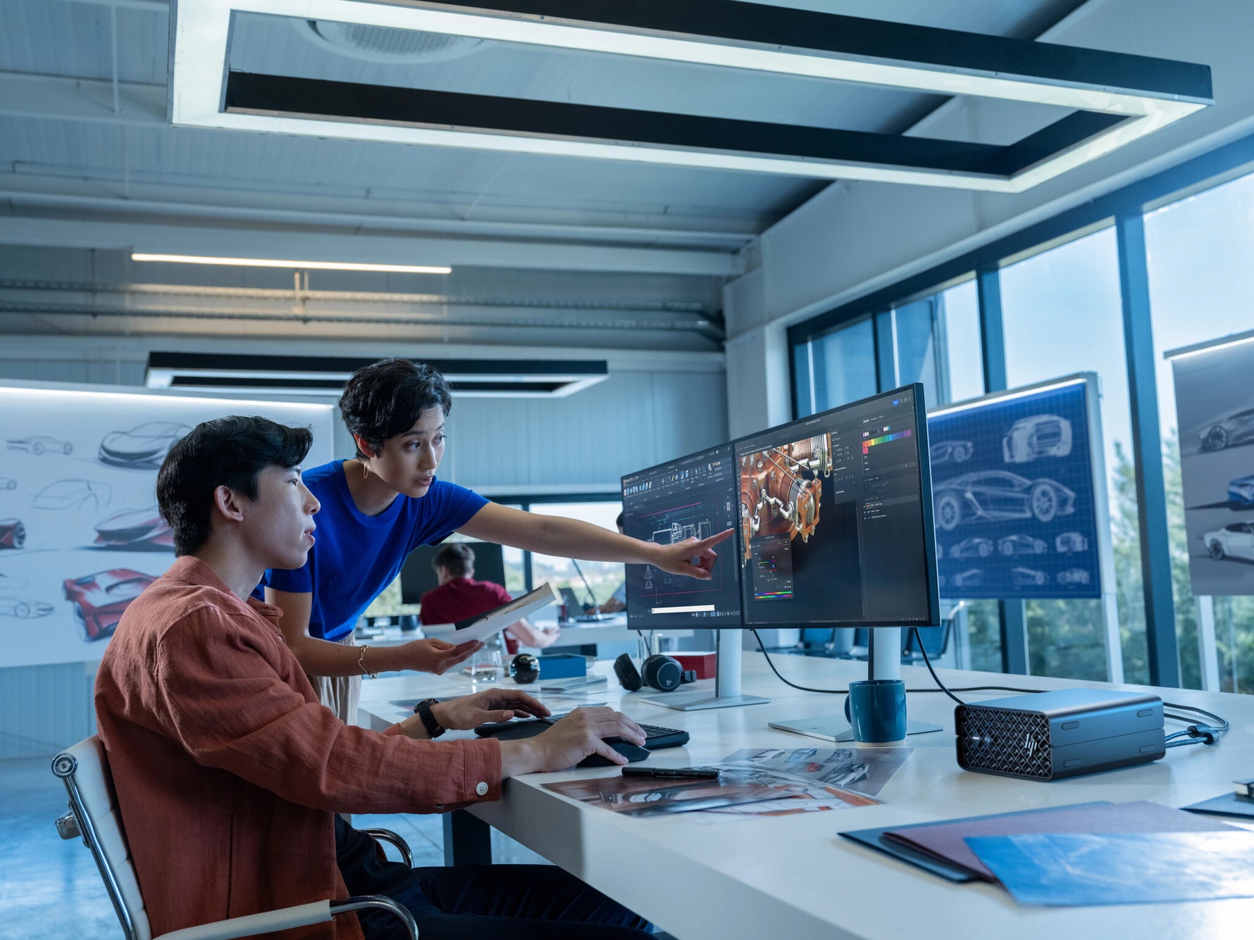 HP Z2 Mini G1a Copilot+ PC AMD Ryzen AI Max+ PRO 395 128 GB LPDDR5x-SDRAM 2 TB SSD Windows 11 Pro Mini PC Workstation AI Workstation, AI PC Zwart