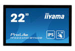 iiyama ProLite TF2234MC-B7AGB computer monitor 54,6 cm (21.5") 1920 x 1080 Pixels Full HD LED Touchscreen Multi-gebruiker Zwart