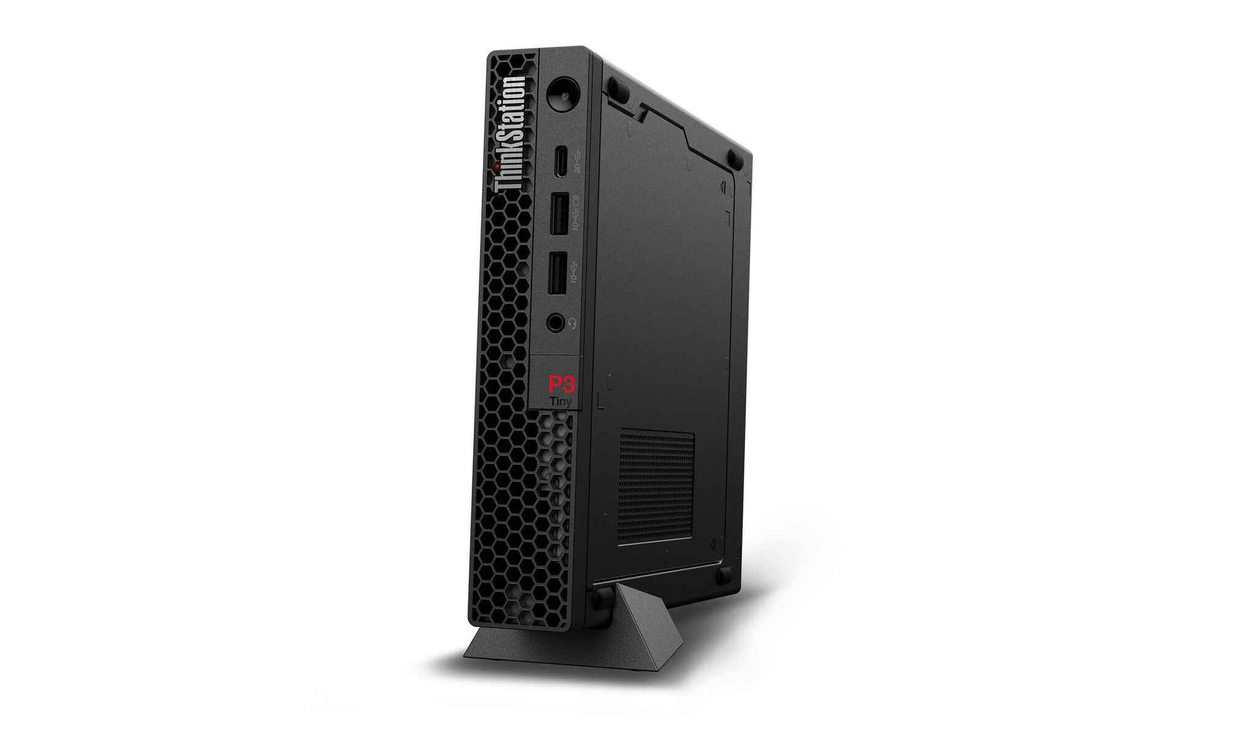 Lenovo ThinkStation P3 Tiny Gen 2 Intel Core Ultra 7 265T 32 GB DDR5-SDRAM 512 GB SSD NVIDIA RTX A400 Windows 11 Pro Mini PC Workstation Zwart