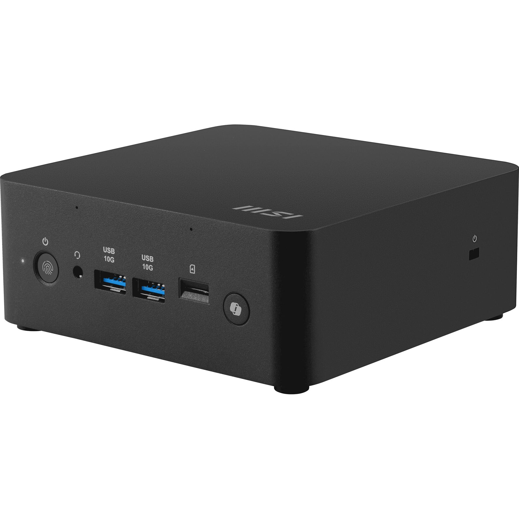 MSI Cubi NUC AI+ 2MG-001EU Copilot+ PC Intel Core Ultra 7 258V 32 GB LPDDR5x-SDRAM 1 TB SSD Windows 11 Pro Mini PC Zwart