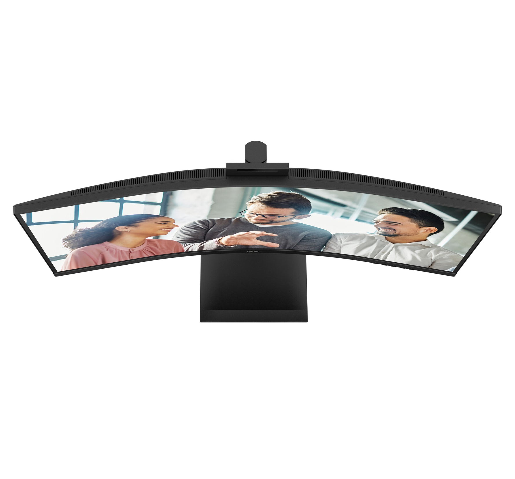 AOC E4 CU34E4CW computer monitor 86,4 cm (34") 3440 x 1440 Pixels UltraWide Quad HD LED Zwart