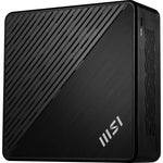 MSI Cubi 5 1M-498EU Intel Core 3 100U 8 GB DDR5-SDRAM 512 GB SSD Windows 11 Home Mini PC Zwart