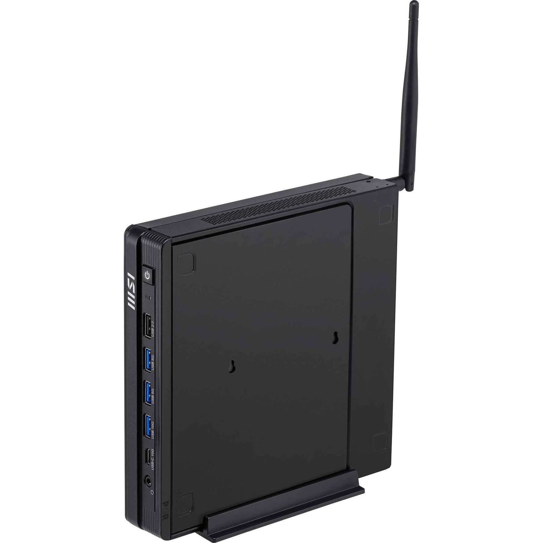 MSI PRO DP10 A14MG-003BEU PC's/werkstation Intel® Pentium® Gold G7400 1,1L maat pc Mini PC barebone Zwart