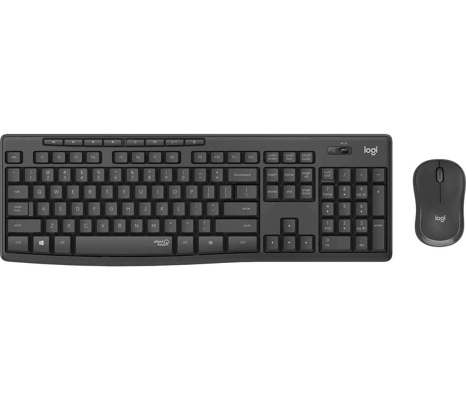 LOGITECH MK295 Silent Wireless Combo - GRAPHITE - (HUN)