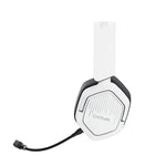 Trust GXT 493W Carus Headset Bedraad en draadloos Hoofdband, Helm Gamen USB Type-C / USB Type-A Bluetooth Wit