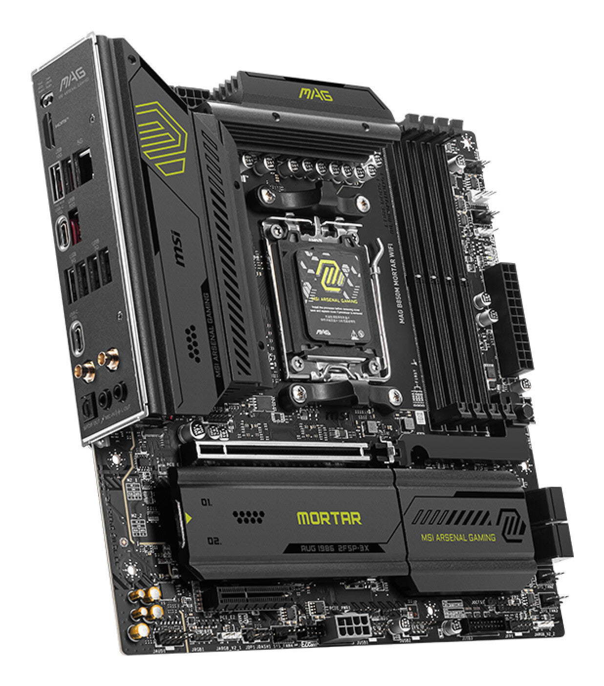MSI MAG B850M MORTAR WIFI moederbord AMD B850 Socket AM5 micro ATX
