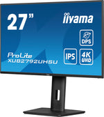 iiyama ProLite XUB2792UHSU-B6 computer monitor 68,6 cm (27") 3840 x 2160 Pixels 4K Ultra HD LED Zwart