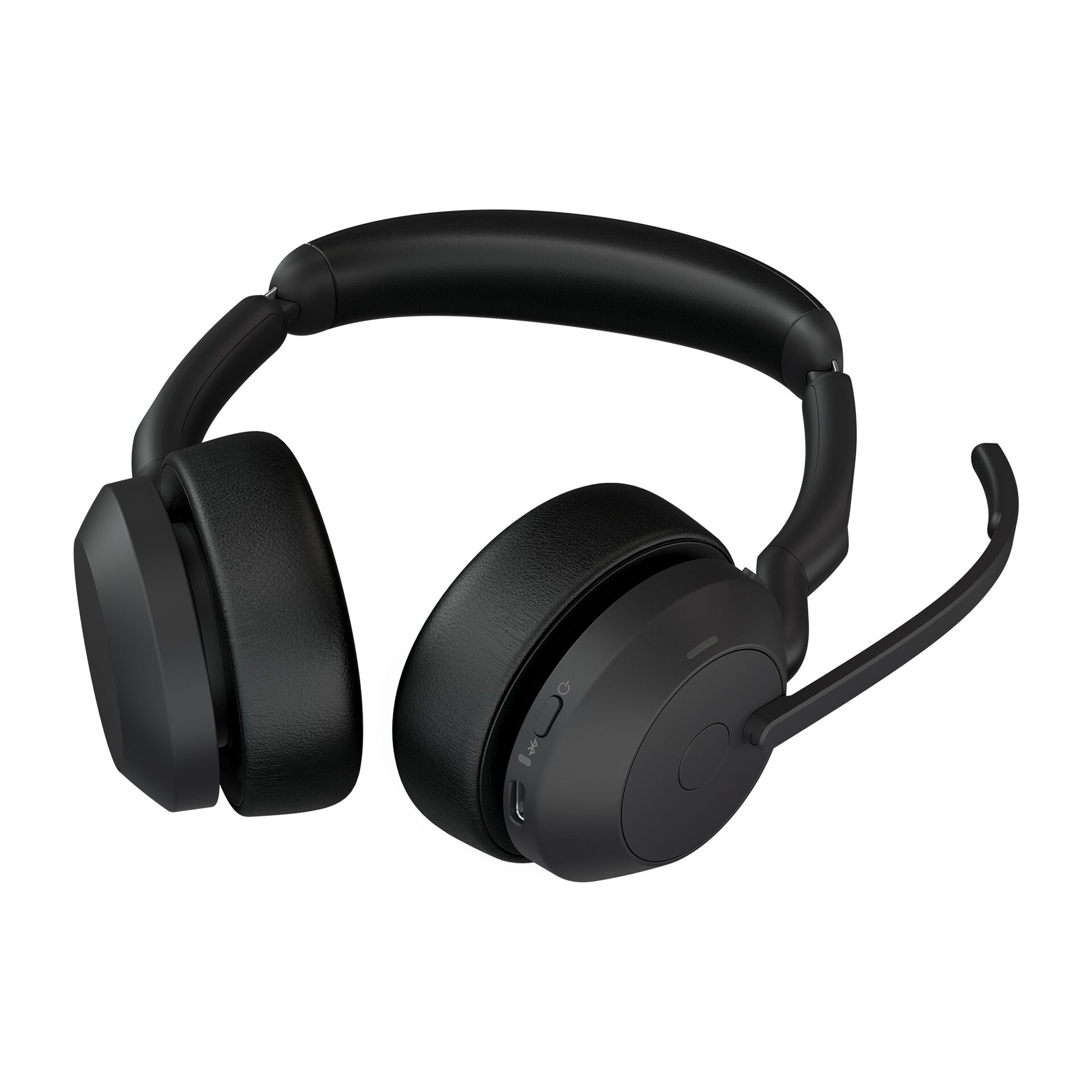 Jabra Evolve2 55 Headset Draadloos Hoofdband Kantoor/callcenter USB Type-C Bluetooth Oplaadhouder