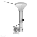 Neomounts FPMA-C025SILVER Monitor/TV-beugel plafond 10-30" - h 37-47 cm - kantelbaar
