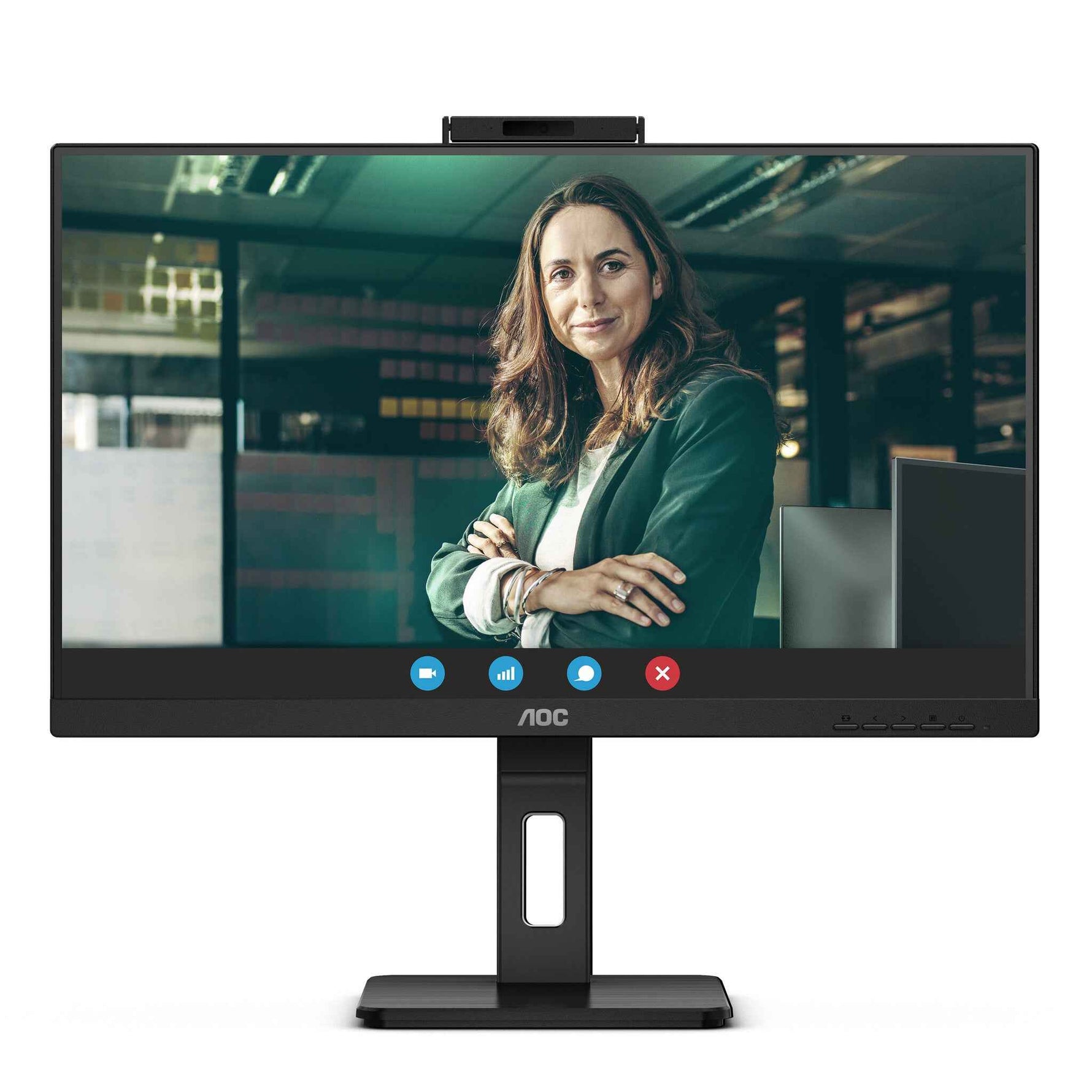 AOC Q27P3CW computer monitor 68,6 cm (27") 2560 x 1440 Pixels Quad HD LED Zwart