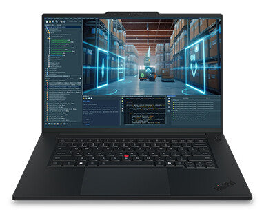 Lenovo ThinkPad P1 Gen 9 Copilot + PC Copilot+ PC Intel Core Ultra 9 386H Mobiel werkstation 40,6 cm (16") WUXGA 64 GB LPDDR5x-SDRAM 1 TB SSD NVIDIA RTX PRO 2000 Blackwell Wi-Fi 7 (802.11be) Windows 11 Pro Zwart Engels