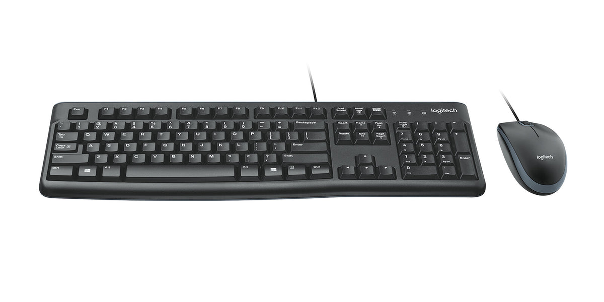 LOGITECH MK120 corded Desktop black (CH)