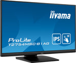 iiyama ProLite T2754MSC-B1AG computer monitor 68,6 cm (27") 1920 x 1080 Pixels Full HD LED Touchscreen Multi-gebruiker Zwart