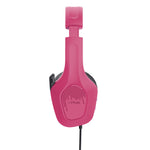 Trust GXT 415P Zirox Gaming Headset - Bedrade gamingheadset – Opklapbare microfoon – 50 mm drivers – Roze