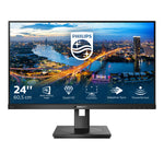 Philips B Line 245B1/00 LED display 60,5 cm (23.8") 2560 x 1440 Pixels Quad HD Zwart