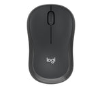 Logitech 910-007182 M240 for Business, Ambidextrous, Optical, RF Wireless + Bluetooth, 4000 DPI, Gra