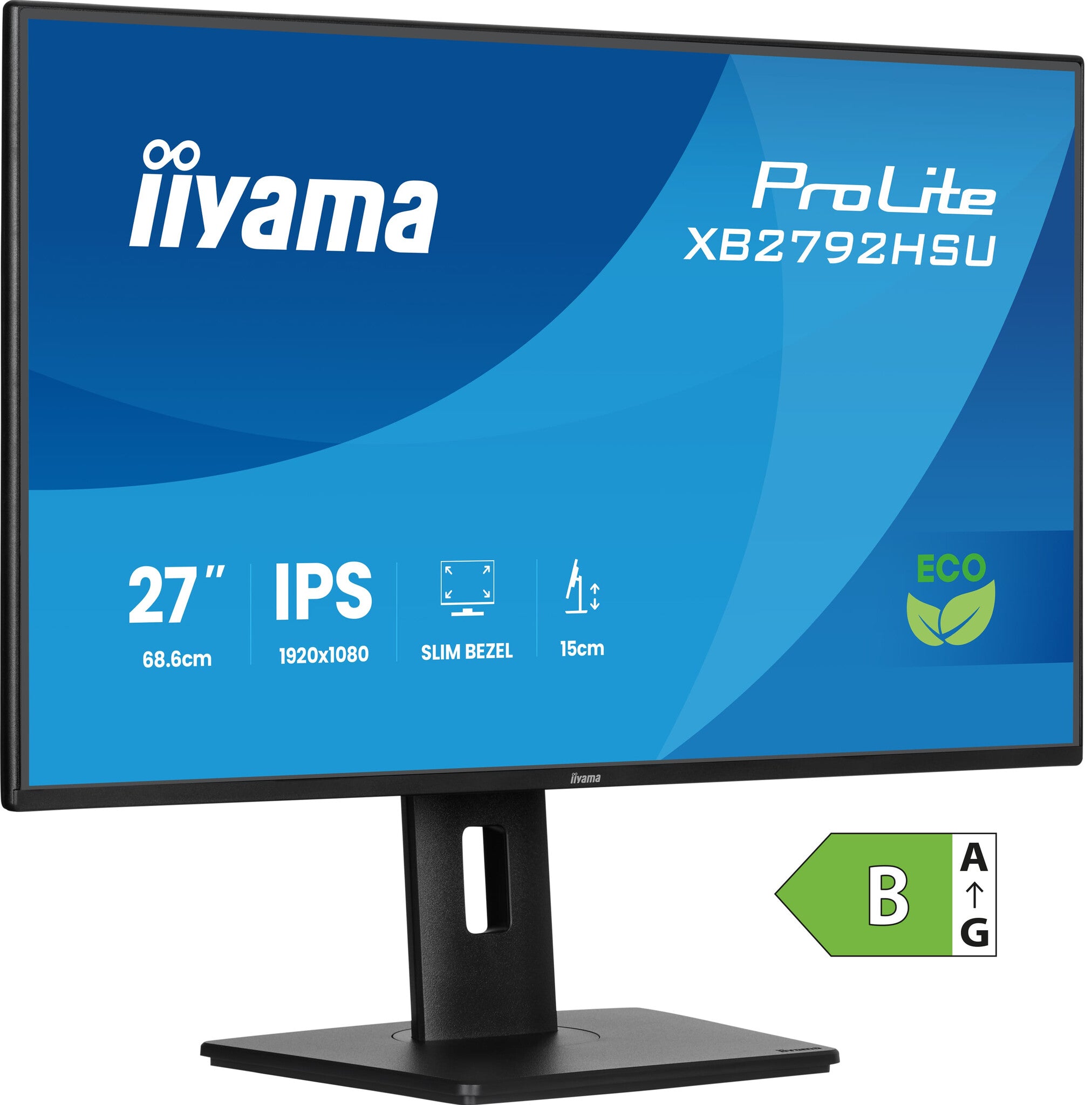 iiyama ProLite XB2792HSU-B1 computermonitor 68,6 cm (27") 1920 x 1080 pixels Full HD led zwart