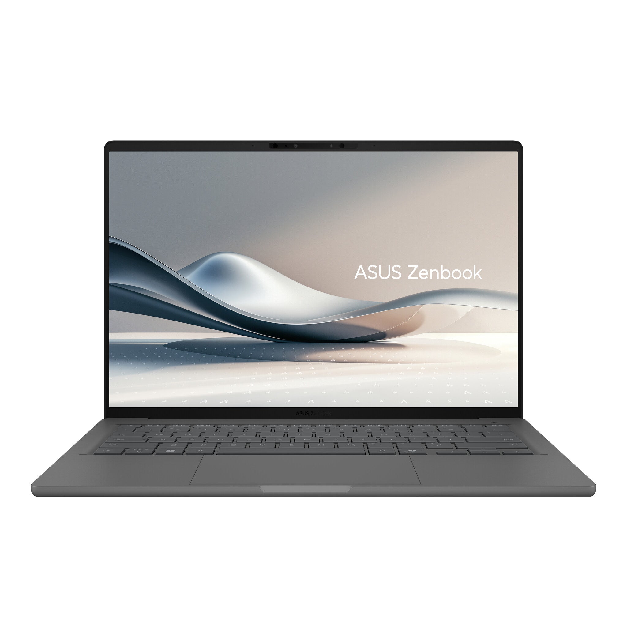 ASUS Zenbook A14 UX3407QA-QD479W Copilot+ PC Snapdragon X1-26-100 Laptop 35,6 cm (14") WUXGA 16 GB LPDDR5x-SDRAM 512 GB SSD Wi-Fi 6E (802.11ax) Windows 11 Home Nederlands Grijs