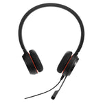 Jabra Evolve 20 SE Headset Bedraad Hoofdband Kantoor/callcenter USB Type-C / USB Type-A Zwart