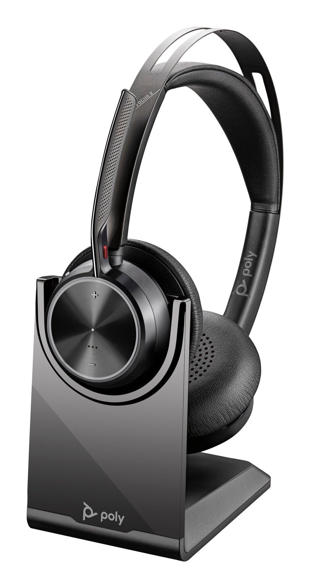 HP Poly Voyager Focus 2 USB-C-C Headset +USB-C/A Adapter +Charging Stand