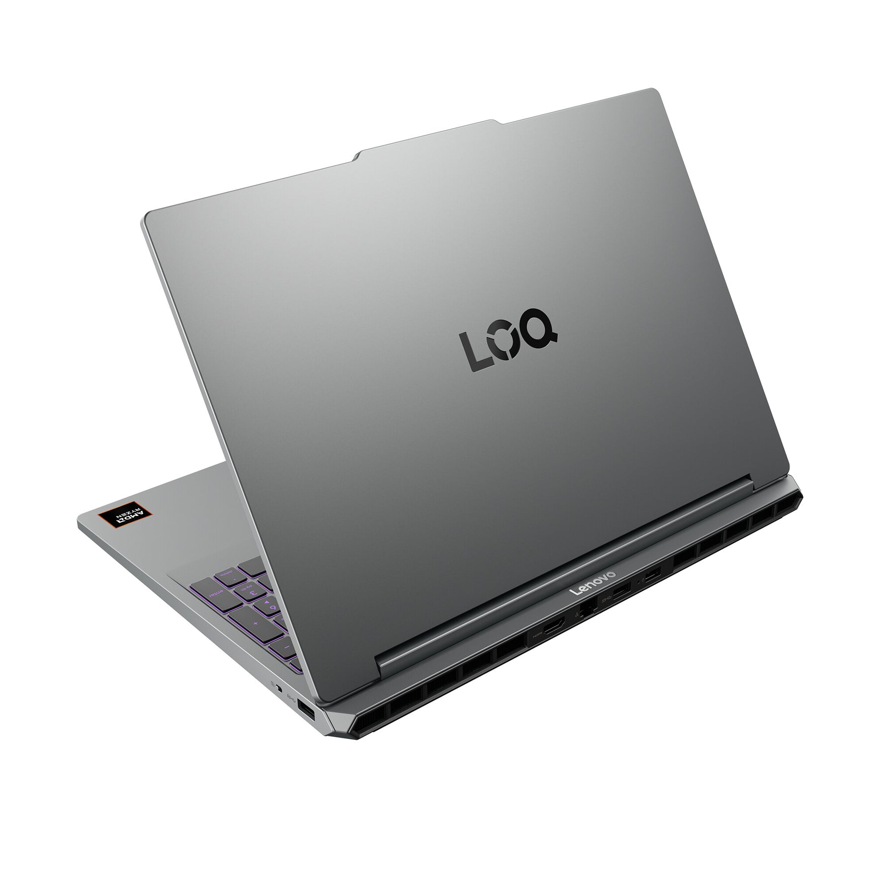 Lenovo LOQ 15AHP11 AMD Ryzen™ 7 250 Laptop 38,9 cm (15.3") WUXGA 16 GB DDR5-SDRAM 1 TB SSD NVIDIA GeForce RTX 5050 Wi-Fi 6 (802.11ax) Windows 11 Home Engels Grijs