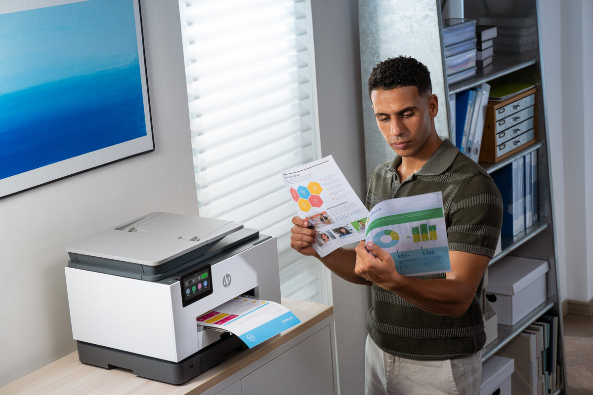 HP OfficeJet Pro 9135 Draadloos All-in-One Kleur Printer, Dubbelzijdig printen; Kopieerapparaat, Scanner