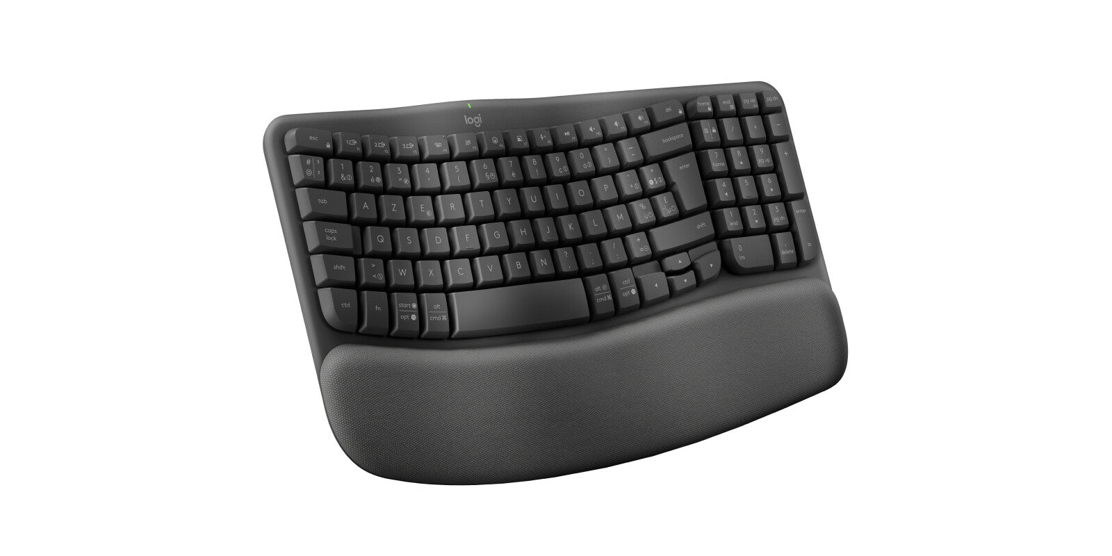 Logitech Wave Keys Wireless Ergo KBD GRAPHITE NLB