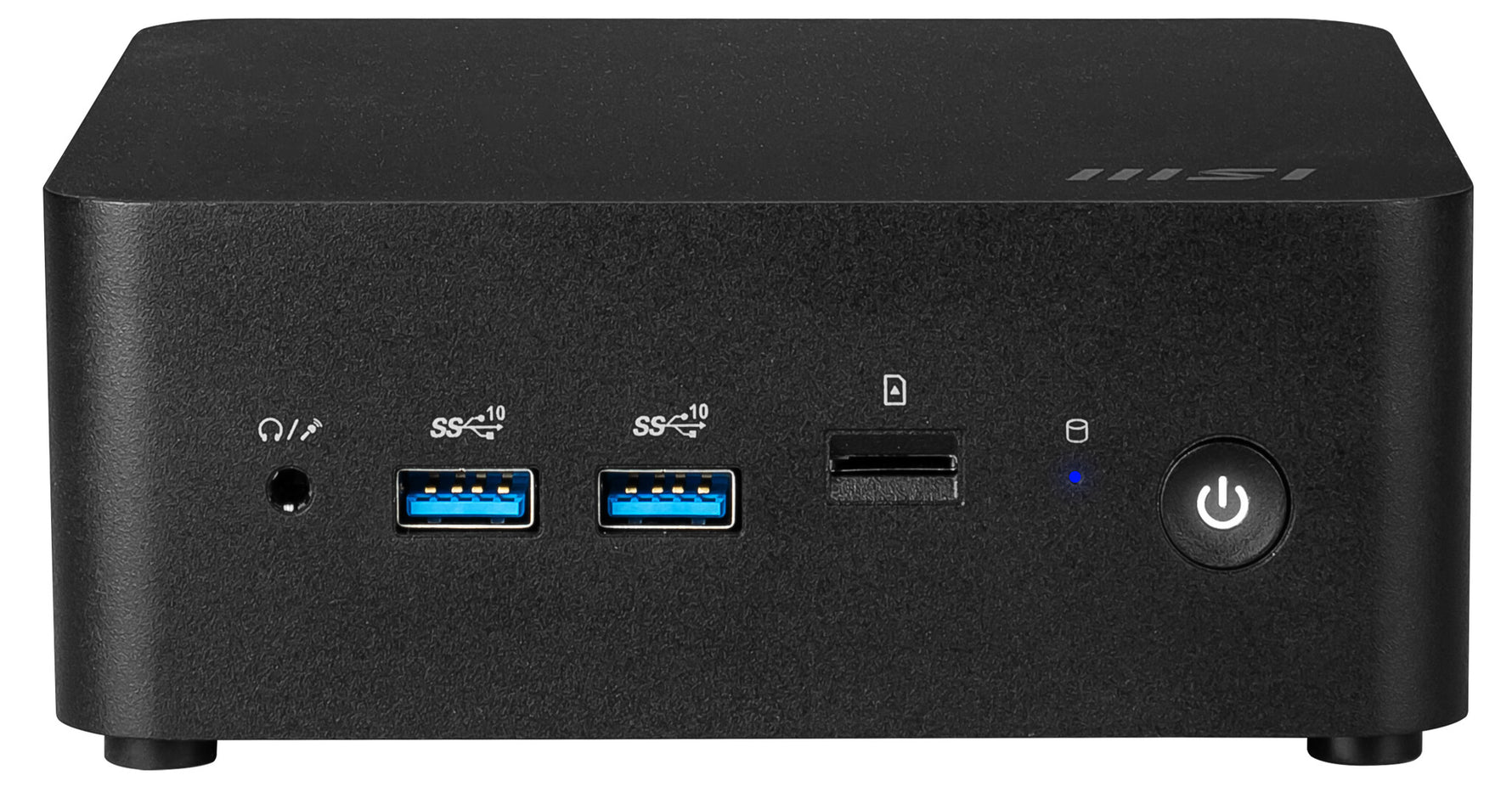 MSI Cubi NUC 1MG-002EU Intel Core 5 120U 8 GB DDR5-SDRAM 512 GB SSD Windows 11 Pro Mini PC Zwart