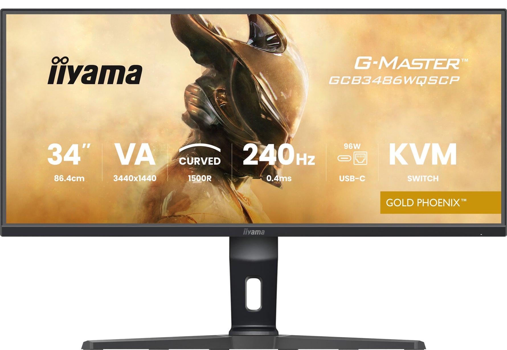 iiyama G-MASTER GCB3486WQSCP-B1 computer monitor 86,4 cm (34