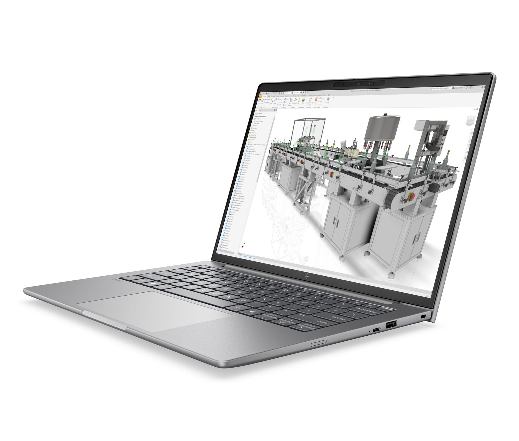 HP ZBook 8 G2i Wolf Pro Security Edition Copilot+ PC Intel Core Ultra 5 336H Mobiel werkstation 35,6 cm (14") WUXGA 24 GB DDR5-SDRAM 512 GB SSD NVIDIA RTX PRO 500 Blackwell Wi-Fi 7 (802.11be) Windows 11 Pro AI Workstation, AI PC Zilver