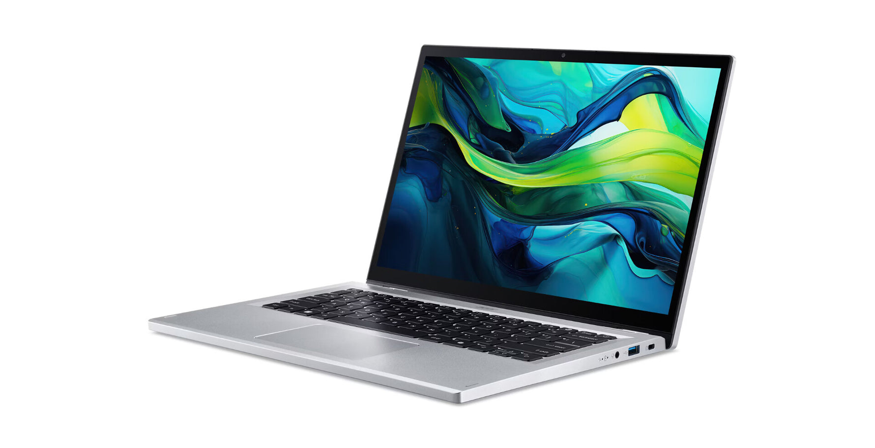 Acer Aspire Go Spin 14 AGSP14-31PT-C6FX Intel® N N150 Hybride (2-in-1) 35,6 cm (14") Touchscreen WUXGA 4 GB LPDDR5-SDRAM 128 GB UFS Wi-Fi 6 (802.11ax) Windows 11 Home in S mode Zilver