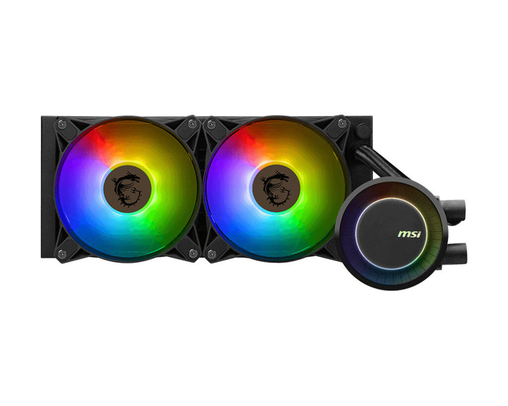 MSI MAG Coreliquid E240 Moederbord, Processor Kit voor vloeistofkoeling 12 cm Zwart