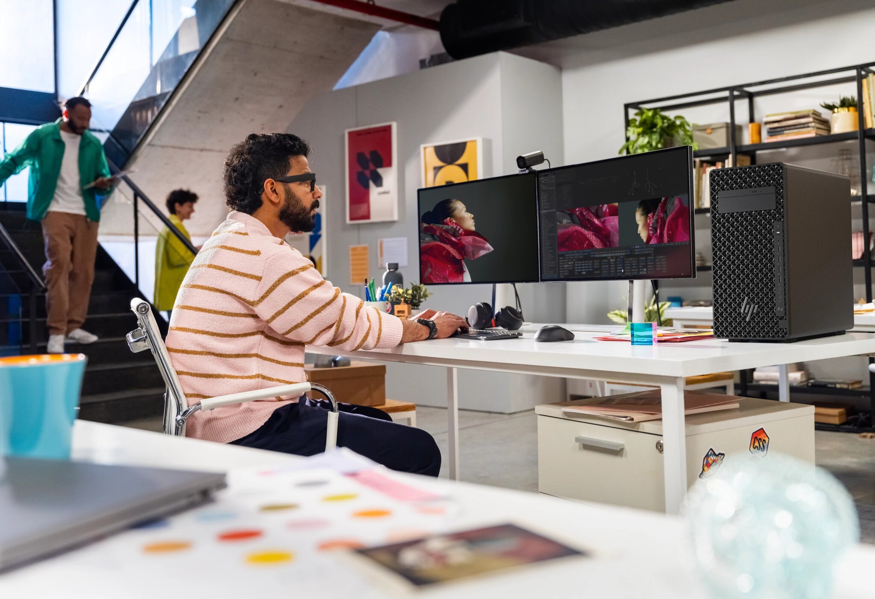 HP Z2 Tower G1i Intel Core Ultra 7 265 16 GB DDR5-SDRAM 512 GB SSD Windows 11 Pro Workstation AI Workstation, AI PC Zwart