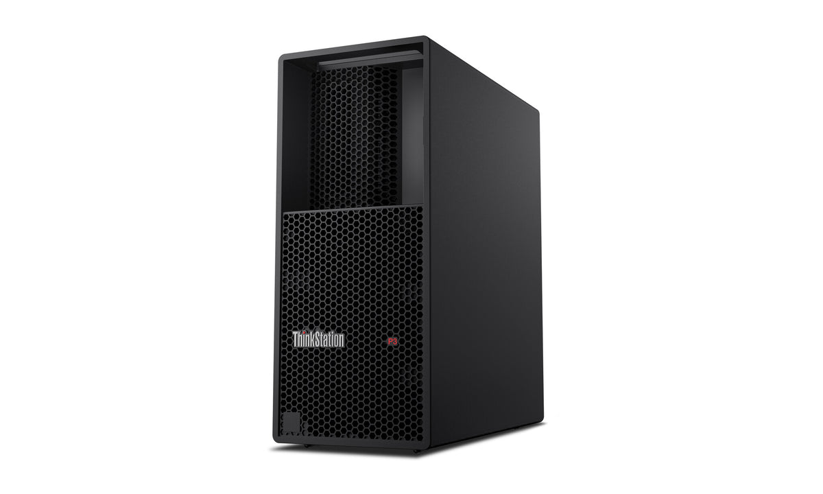 Lenovo ThinkStation P3 Tower Gen 2 Intel Core Ultra 7 265K 32 GB DDR5-SDRAM 1 TB SSD Windows 11 Pro Workstation Zwart