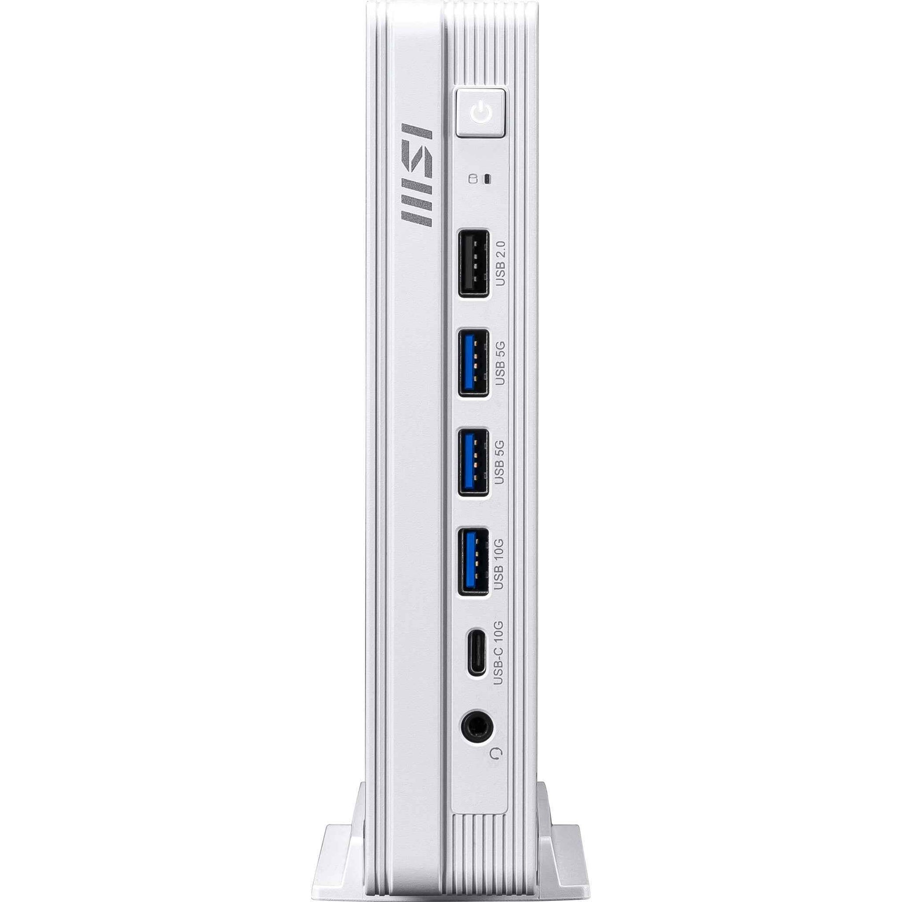 MSI Pro DP10 A14MG-006EU PC's/werkstation Intel® Core™ i3 i3-14100 8 GB DDR5-SDRAM 512 GB SSD Windows 11 Home Mini PC Wit